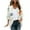 zb-White, variant on Hvyesh 3/4 Sleeve Cardigan for Women Summer Open Front Cardigan Boho Floral Print Kimono Cardigan Loose Cover Up Casual Blouse Tops