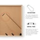 thumbnail image 4 of Marco de fotos TONES FRAME DESIGN, 8 x 10 cm, chapado en madera natural, juego de 2, 4 of 9