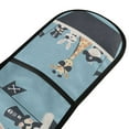 thumbnail image 4 of Yayeee Double Oven Mitt Kitchen Heat Resistant Baking 35" x7" Quilted Glove, Pirate Animals, 4 of 6