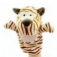 thumbnail image 3 of Gwong Juguete Animales de dibujos animados Mono perro león relleno peluche mano títere navidad niño niños regalo Gwong 26094, 3 of 7