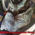 thumbnail image 2 of 100 pcs Car Plastic Seat Covers, Disposable Chair Coversfor Car, 140X80CM, 2 of 5