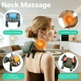 thumbnail image 2 of Neck Massager, 2026 New Shiatsu Neck Shoulder Back Massager with Heat, 4D Bionic Kneading & Real Hands Massage, Wireless Portable Rechargeable for Home and Office Use, 2 of 7