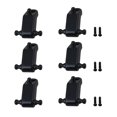 thumbnail image 1 of Kit de 6 guías de rodillos de cuerdas de metal yuxing para guitarra eléctrica profesional Negro, 1 of 3