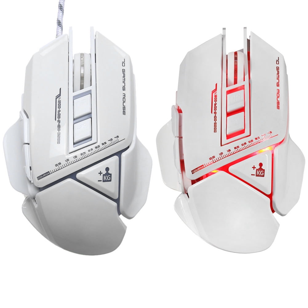 Mirror wind G550 3200DPI Optical Programmable Cool LED lights Wired