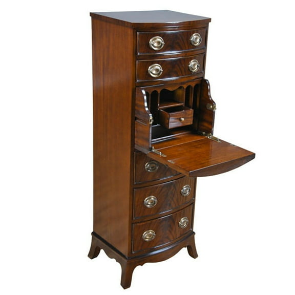 Mahogany Hidden Drawer Desk