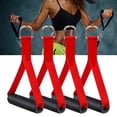 thumbnail image 2 of POINTERTECK 4Pcs Tensioner Handle Anti-skid Heavy Duty Lightweight Gym Exercise Strength Band Pull Rope Handle for Gym, 2 of 10