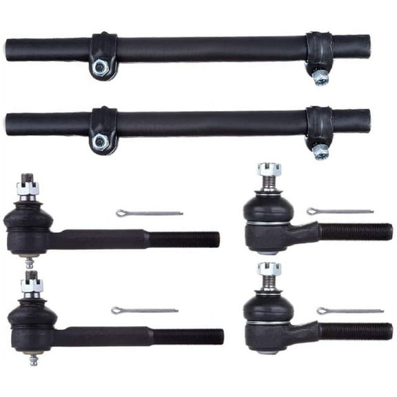 ECCPP Inner Outer Tie Rod Ends Front Tie Rod Adjusting Sleeve 1995 1996 1997 1998 1999 2000 2001 2002 for Ford Crown Victoria for Lincoln Town Car for Mercury Grand Marquis