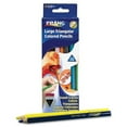 thumbnail image 2 of Prang Triangular Colored Pencils, 5.5 mm core, With Sharpener, Assorted Colors, 12 Count, 2 of 3