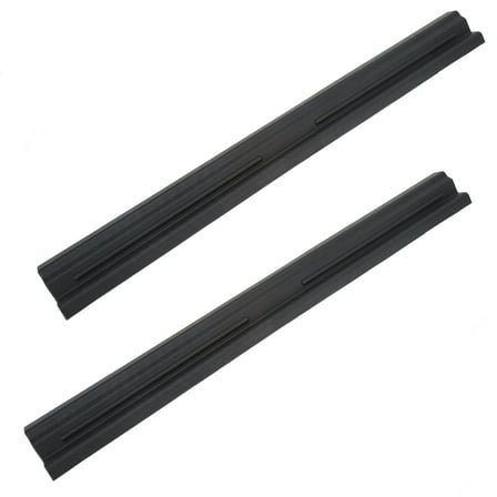 Hooke Road Door Sill Entry Guard Scuff Plate in Black for Jeep TJ Wrangler 1997-2006