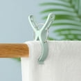 thumbnail image 2 of Qocolhg 8 Pack Beach Towel Clips,Heavy-Duty Plastic Clothes Pins,Quilt Drying Clips,Windproof Clothes Clips,Keep Your Towel,Clothes,Blankets to Dry on Clothesline and Hanging Rack, Clearance, 2 of 6