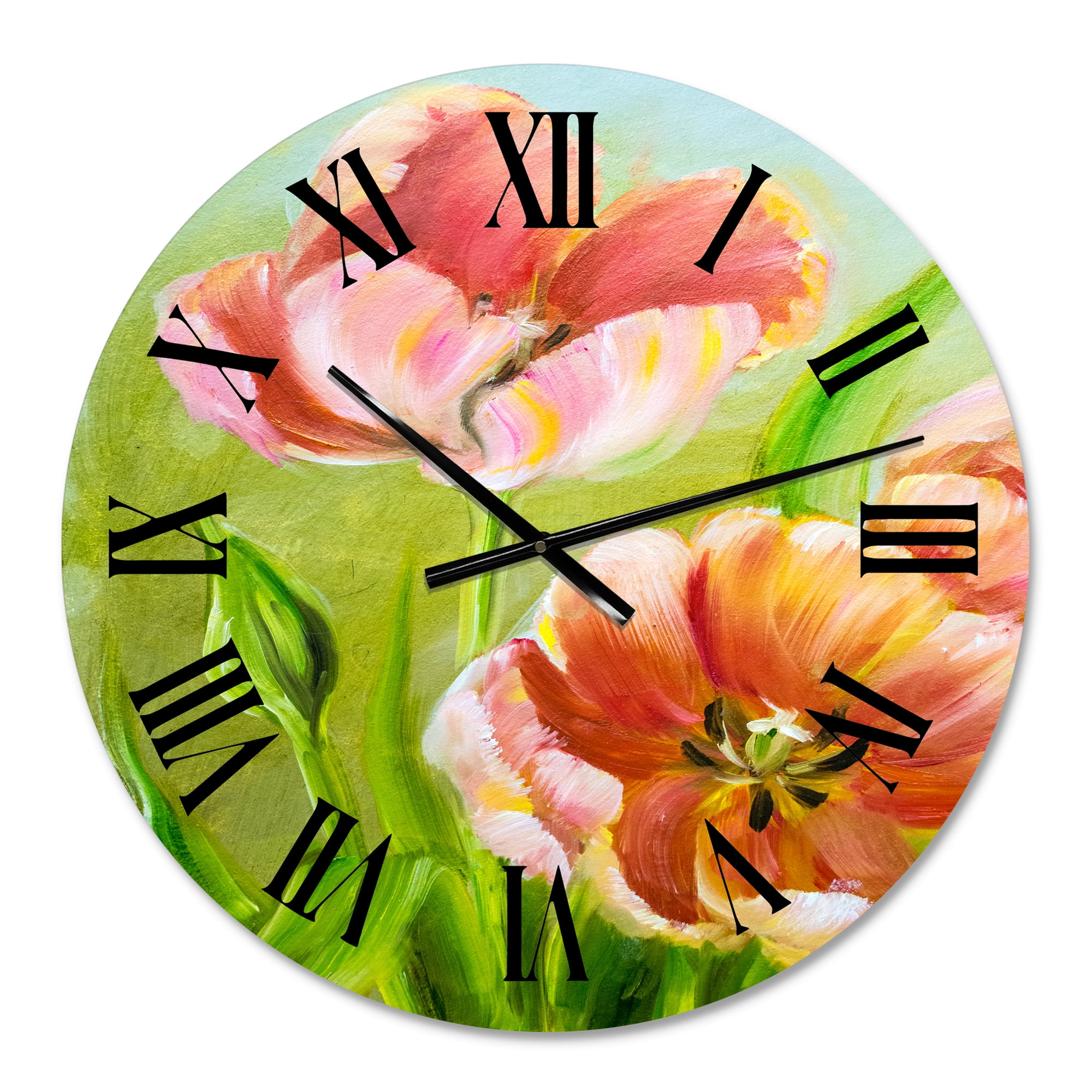 Designart 1 in Quartz Traditional Wall Clock
