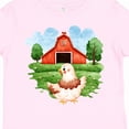 thumbnail image 4 of Inktastic Chicken on a Farm Boys or Girls Toddler T-Shirt, 4 of 5