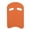 Orange, variant on Swimming Kickboard Swim Training Pull Buoy Children's Day Swimming props - One Size Fits All - A Great Training Aid for Children and Adults
