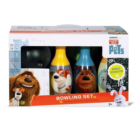 What Kids Want Secret Life Of Pets Bowling Set Toy
