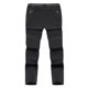 thumbnail image 3 of TFixol Pantalones de senderismo para hombre, forro polar, extraíbles, impermeables, resistentes al viento, pantalones de montaña con, 3 of 8