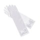 thumbnail image 1 of Muababy Girl Snow White Gloves Dress up Party Supplies Children Princess Cosplay Costume For Elsa Anna Belle Gloves, 1 of 1