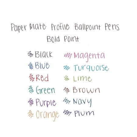 Paper Mate Profile Smooth Stick Pens