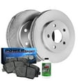 thumbnail image 1 of Power Sport Rear Brakes and Rotors Kit |Rear Brake Pads| Brake Rotors and Pads| Semi-Metallic Brake Pads and Rotors BLB1.33155.03, 1 of 6