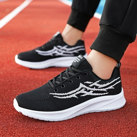 

Yolai Men Sports Shoes Summer New Pattern Color Blocking Fashion Mesh Breathable Flat Bottom Comfortable Non Slip Sports Casual Shoes