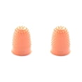 thumbnail image 2 of Inteprter Fundas para las yemas de los dedos Protector reciclado antihuellas Conjunto antideslizante Guantes Manga elástica Escritura para Naranja XS 2Conjunto, 2 of 6