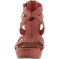 thumbnail image 3 of Top Moda Womens Lindy-3 Wedge Sandals, 3 of 4