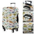 thumbnail image 5 of Colorful Dinosaurs Realistic Pattern Luggage Cover Fashion Suitcase Cover Baggage Covers Fit 25-28 Inch Luggage (Go Travel), 5 of 5