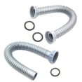 thumbnail image 6 of KDJ Sink Basin Water Drain Pipe Washbasin Double-end Extend Connection Hose For Bathroom Kitchen Downcomer Accessories, 6 of 10