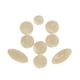 thumbnail image 4 of 9 Piezas de Incrustaciones de Botón de Llave de Carcasa para Piezas de Saxofón Soprano Alto Tenor Saxofón, 4 of 9