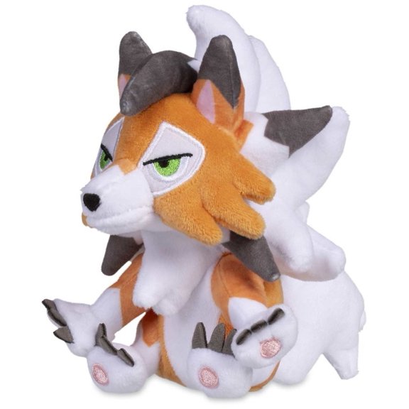 Pokemon Sitting Cuties Lycanroc Plush (Dusk Form)