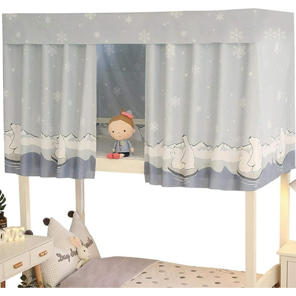 Students Dormitory Bunk Bed Curtains Single Bed Tent Curtain Blackout Cloth Mosquito Protection Net,Bedroom Cabin Decor,Bedding Tent