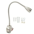 thumbnail image 2 of Lampe de Lecture RV, Source LED Projecteur de Chevet Contrôle Tactile Luminosité Réglable pour Camion Nickel Plaqué, 2 of 7