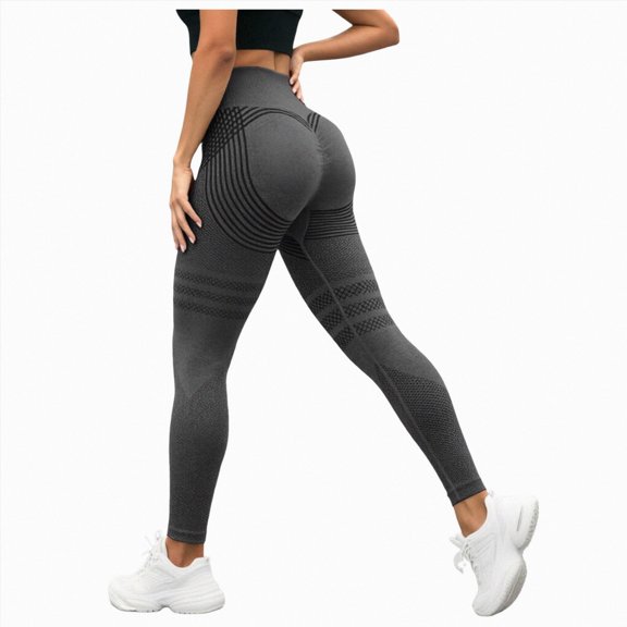 UOCUFY 2026 3D Metabolic Booster Leggings,High Waist 3D Anti Cellulite Leggings for Women,Slimming Workout Yoga Pants (Dark Gray, 4XL)