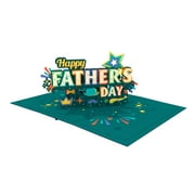 Papercraft Creations Happy Fathers Day Pop Up Card, Gift For Dad, Husband, Son, Anyone C40
