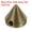 Bronze Tone, variant on Uxcell 100Pcs Spike Cone Studs 0.24x0.24" Plastic with Hole for Crafts Silver