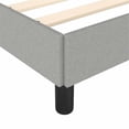 thumbnail image 4 of Bowery Hill Engineered Wood California King Bed Frame in Light Gray, 4 of 6