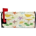 thumbnail image 5 of Coolnut Mailbox Cover Sea Island Elements Post Mail Box Cover Magnetic Mail Wraps Cover Oversize 25.4" L x 20.78" W, 5 of 5