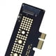 thumbnail image 4 of 2X Tarjeta Adaptadora M.2 NVME SSD A PCIe 4.0 64 Gbps M-Key PCIe4.0 X4 para PC de Escritorio PCI-e GEN4, 4 of 5
