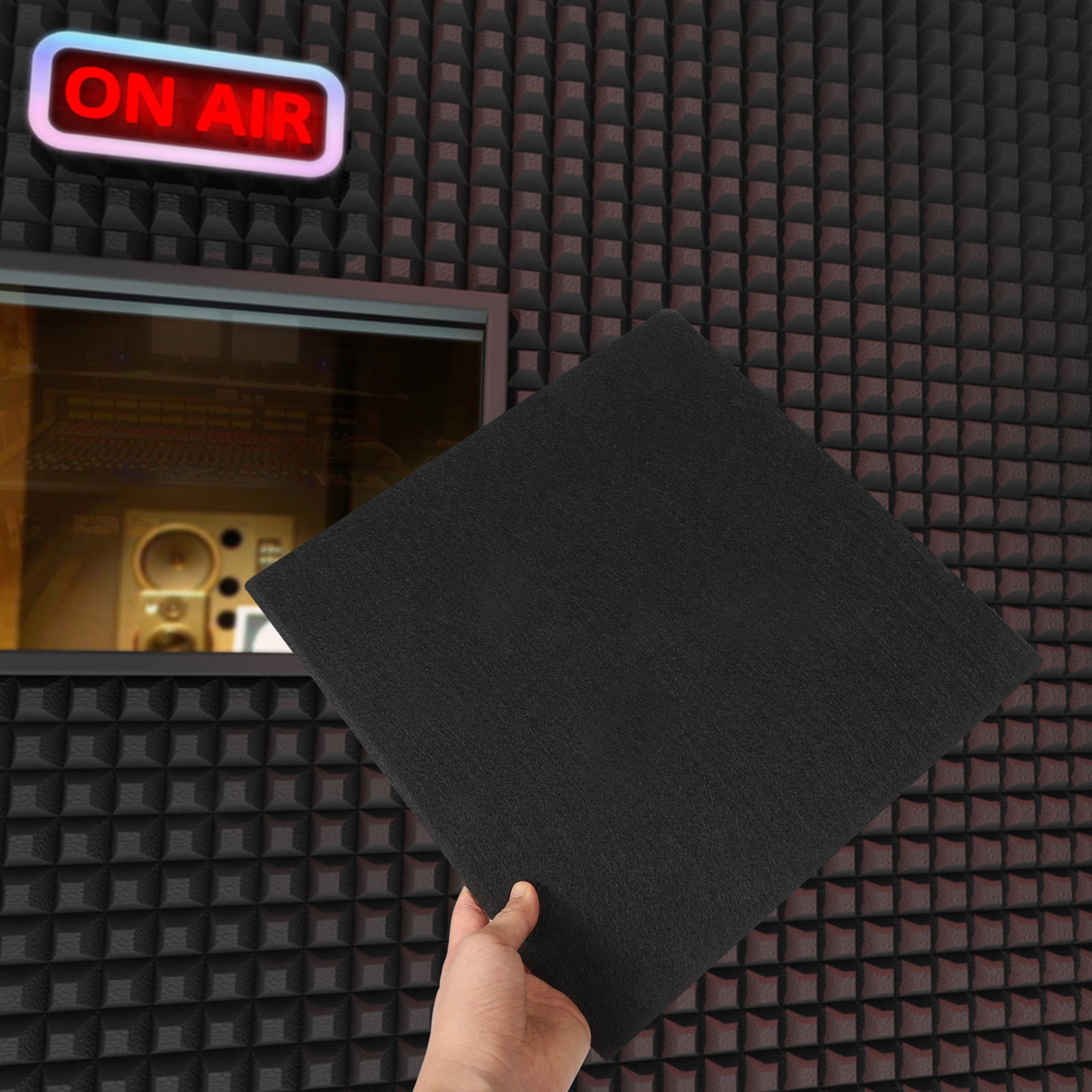 12 Pcs Sound Proof Foam Panel for Wall Acoustic Sound-absorbing