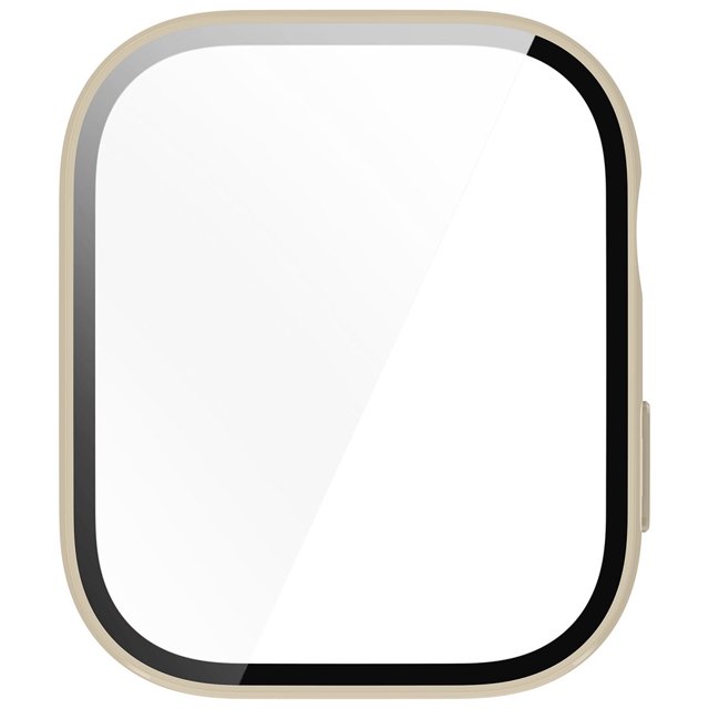 Caja de reloj de PC con cubierta de vidrio templado antiarañazos para Huawei Watch Fit3