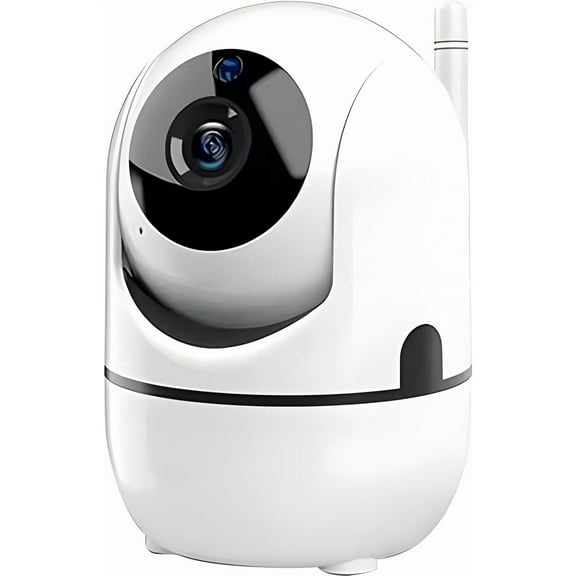 Security Camera, Wireless Indoor Pan/Tilt Smart Security Camera, for Home Security Baby Monitor 360 Degrees Cam, for Baby, Elderly and Pet Monitor, Compatible