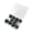 Black, variant on Sweat Resistant Ear Tip 5Sizes Silicone Earplug Secures fit Lightweight Design For Sports Headphone Earplugs