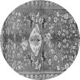 thumbnail image 1 of Ahgly Company Indoor Round Animal Gray Traditional Area Rugs, 4' Round, 1 of 1