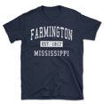 thumbnail image 1 of Farmington Mississippi Classic Established Men's Cotton T-Shirt, 1 of 1