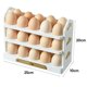 thumbnail image 4 of Titular de huevos Organizador de 30 rejillas para huevos, nevera, huevos, para despensa, encimera, armario, estante, cajón , Blanco Magideal Titular de huevos, 4 of 7