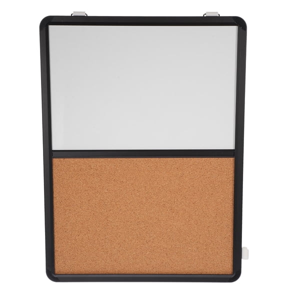Baluue Cork Board and Whiteboard Combo for Home Office, Wall Display, Memo, Notes, Planning Board