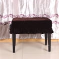 thumbnail image 2 of ifundom Plush Piano Stool Cover, Soft Protective Single Piano Chair and Bench Cover, and Comfortable, 2 of 6
