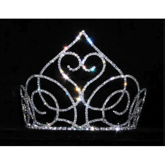 #15141 - Swooning Heart Tiara - 5"