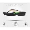 thumbnail image 5 of AEROTHOTIC Flip Flops for Women with Arch Support Plantar Fasciitis Orthopedic Cushioned Footbed Comfortable Non-Slip Sole with Padded Straps Dressy Casual Recovery Women Sandals, 5 of 7