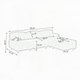 thumbnail image 4 of Modern Technology Cloth 90.60-inch Sofa, Waterproof & Cat Scratch Resistant, 4 of 12