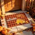 thumbnail image 5 of Fall Welcome Mat,Outdoor Fall Decor,Fall Door Mat Outdoor for Front Door, Fall Decorations for Home Welcome Doormat Non-Slip Washable Thanksgiving Pumpkin Hello Doormat(A 24*16in), 5 of 8